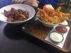 On our last day in Jerusalem, we were so excited to have some hot wings with fries
