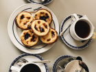 Food from the famous and delicious Belem Pastries