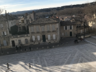 A view of Avignon from the top of a mountain