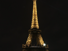 The Eiffel Tower at night 