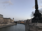 A view from the Pont Neuf, one of the most famous bridges in Paris