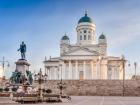 This white chapel is one of Helsinki's most famous landmarks. The Finnish Cathedral was built in 1852 as a tribute to the Grand Duke of Finland!