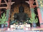 This is one of the biggest buddha statues in a temple in Nara, Japan