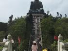 The giant Tian Tan Buddha in Hong Kong