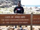 I am at the very tip of the African continent