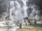 The stunningly beautiful Kuang Si Waterfall