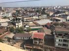 The view of Vientiane from the rooftop restaurant - beautiful!