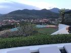 A view of the mountains surrounding Luang Prabang