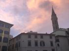 A beautiful sunset in Florence