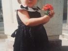 This little girl didn't know what a life of adventure would be