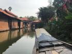 Floating market from boat