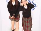 Momoko sent me pirikura in her school uniform