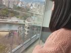 Hikaru looking out on the A-Bomb Dome