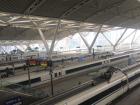 A busy view of Guangzhounan Station