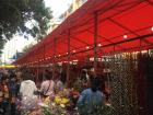 A view of the Chinese New Year flower market