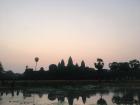 We went to see the sun rise over Angkor Wat
