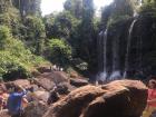 The waterfall we swam at in Kulen National Park