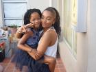 My friend Mya and her host sister from Langa