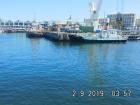 The dock upon my departure for Robben Island
