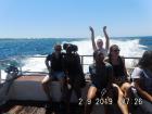 My friends and I enjoyed the ferry ride to Robben Island
