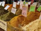 Spices for sale in HaCarmel Market