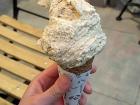 Ginger ice cream from Mahane Yehuda Market