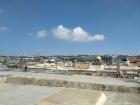 Overlooking the Muslim Quarter, where you can see the Dome of the Rock