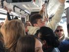 My very crowded bus ride today (April 1st)