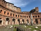 The MIC card gives free entrance to Trajan's markets, which are within a large complex Emperor Trajan built