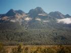 The mountains were beautiful to look at whenever we drove in New Zealand