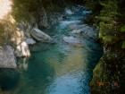 The rivers in New Zealand looked like from a painting