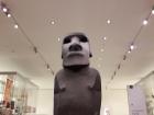An Easter Island statue in the British History Museum, free to the public!