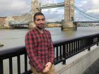 Standing in front of the iconic London Bridge! 