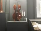 An original Stradivarius violin made by Antonius Stradivarius located in the National Museum
