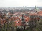 A view of the city of Prague from Prague Castle, which houses the seat of the Czech President