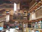 A glimpse into the interior of the Main University Library, built by American architects following the end of WW2. Students will be unable to appreciate the nice interior as they will be staring at their exam notes!