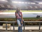 Me at the Estadio Metropolitano to catch a Junior (local soccer team) game