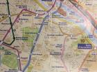 Can you find the Luxembourg Garden on this map?
