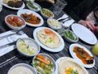 Lots of salads are incorporated into Israeli food