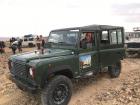 A 4x4 truck made for driving over sand dunes