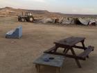 The Bedouin family who hosted us lives in an encampment that looks very different from where we are used to living