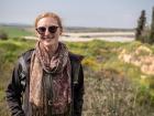 Here I am near Ashkelon in a field that will supply food for many people