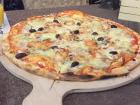 My first meal in Vidin was pizza 