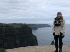 I stood on the edge of the Cliffs of Moher in Ireland and the view was breathtaking 