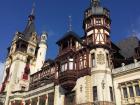 The ornate exterior of Peleș Castle