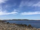 I could see St. Paul's Island from the shore of the bay