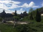 The Barsana Monastery dates back to the 18th century and has the most famous wooden church in Maramures