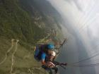 Me paragliding over Pokhara, Nepal!
