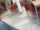 The staff room at my school