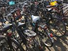 A full bike parking lot at my work